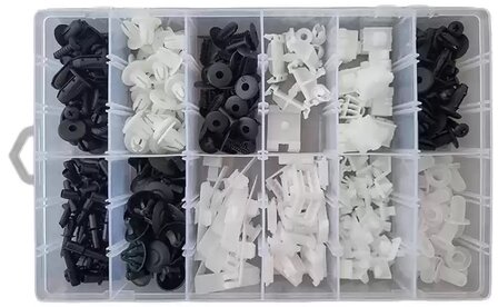 Assortiment de clips de garniture Mercedes-Benz &ndash; 270 pieces