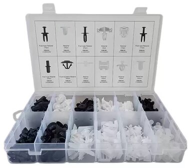 Assortiment de clips de garniture Mercedes-Benz &ndash; 270 pieces