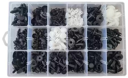 Assortiment de clips de garniture Ford &ndash; 415 pieces