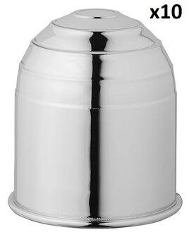 Capuchon d&#039;attelage chrome x10 pieces
