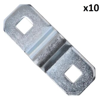 Support de montage pour anneau en D 10 mm x10 pieces