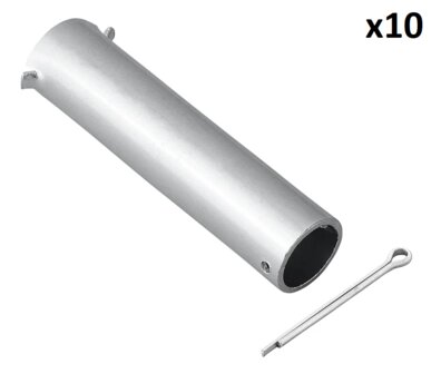Axe pour roue jockey 60 mm x10 pieces