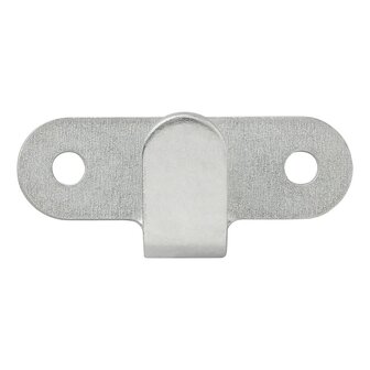 Crochet en metal 65x27 mm courbe x10 pieces
