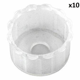 Capuchon de protection en plastique x10 pieces