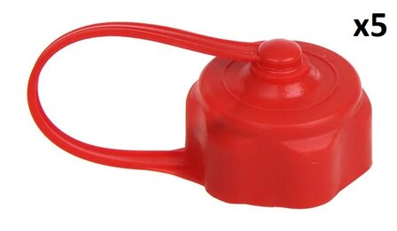 Capuchon avec sangle pour jerrycan 5L et 10L x5 pieces