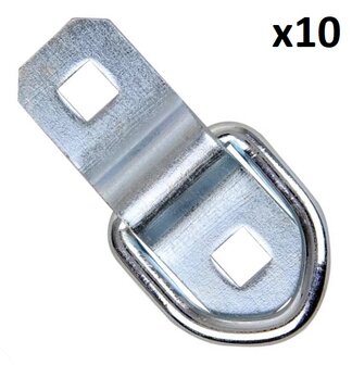 Anneau d&#039;arrimage 2 pieces 6 mm x10 pieces
