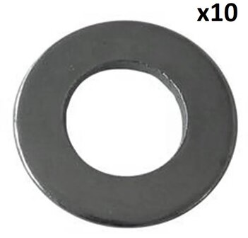 Rondelle plate A 13 DIN 125-ST x10 pieces
