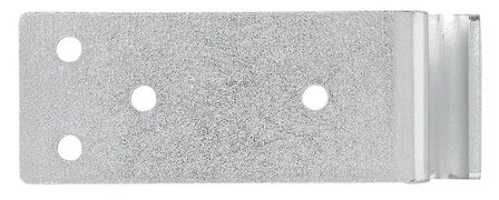 Contre-piece coudee pour fermeture a levier x5 pieces