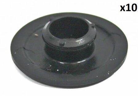 Bouchon de remplissage noir en plastique x10 pieces