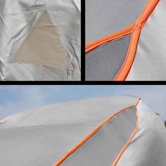 Housse de protection contre la grele XL (540 x 175 x 120 cm) epaisseur 5 mm