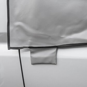 Protection de fenetre grise pour Fiat Ducato X250 de 06-2006 a 2014