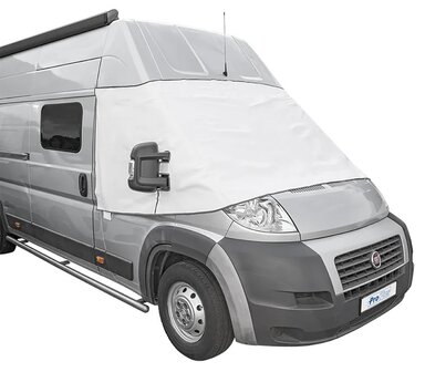 Protection de fenetre blanche pour Fiat Ducato X250 de 06-2006 a 2014