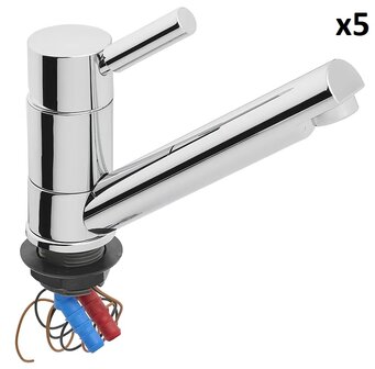 Mitigeur Keramik Trend E diametre 33 mm chrome x5 pieces