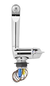 Robinet eau froide Keramik Style 12V diametre 33 mm chrome x5 pieces