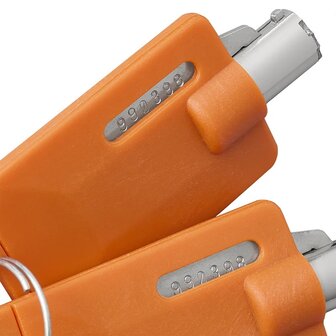 Serrure avec cle pour sabot de roue Nemesis Ultra