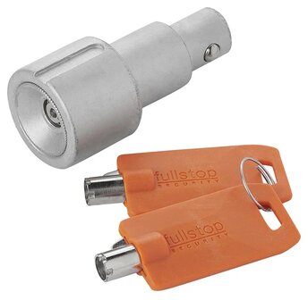 Serrure avec cle pour sabot de roue Nemesis Ultra