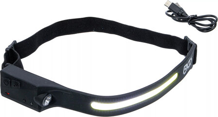 Lampe frontale COB LED avec capteur de mouvement