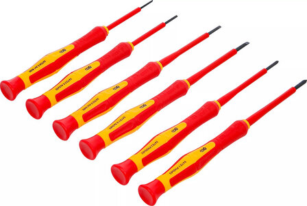 Jeu de tournevis de precision VDE 6 pcs