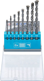 Jeu de meches pour pierre 3 - 10 mm 8 pieces