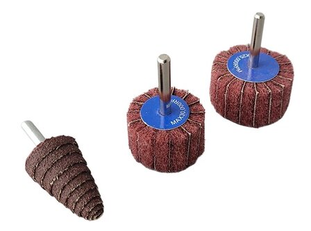 Set de disques de brossage et de pon&ccedil;age / 10 pieces