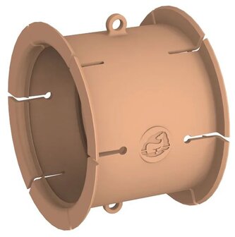 Raccord droit pour conduit d&rsquo;air Whale 65 mm beige