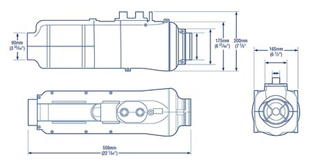 Chauffage a air chaud Gaz / Electrique 5 GTE