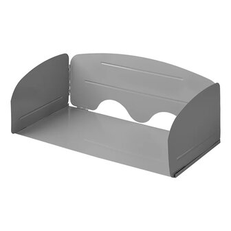 Paravent de cuisson 3 pieces en acier pliable avec plaque de base 63 x 30,5 x 25 cm