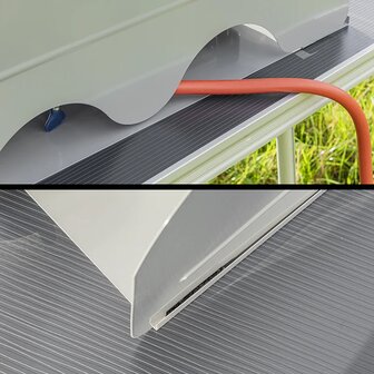 Paravent de cuisson 3 pieces en acier pliable avec plaque de base 63 x 30,5 x 25 cm