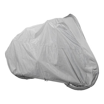 Housse de protection grise pour 2 velos (ripstop)