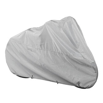 Housse de protection grise pour 1 velo (ripstop)