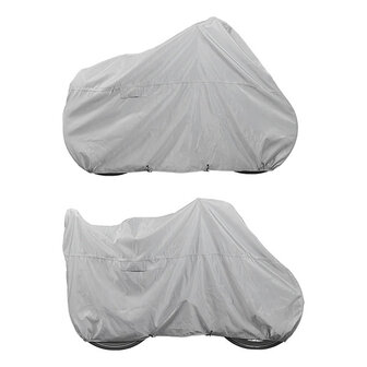 Housse de protection grise pour 1 velo (ripstop)