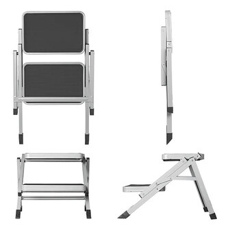 Marchepied pliable a 2 marches