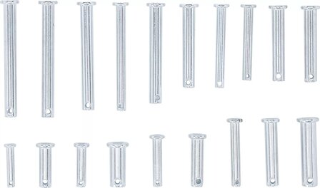 Assortiment d&#039;axes 60 pieces