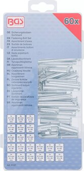 Assortiment d&#039;axes 60 pieces