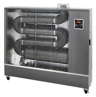 Chauffage diesel infrarouge Pro 16 kW argent 180&ndash;920 m&sup3;