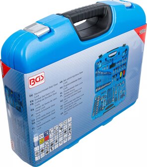 Jeu de douilles Gear Lock 6,3 mm (1/4) / 10 mm (3/8) / 12,5 mm (1/2) 218 pieces