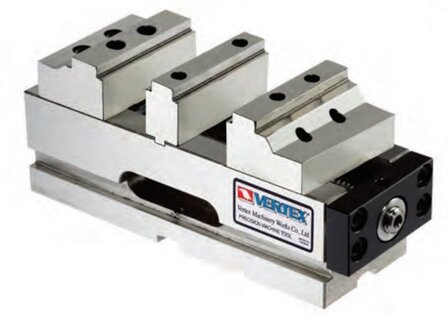 Etau double auto-centrant 131 mm