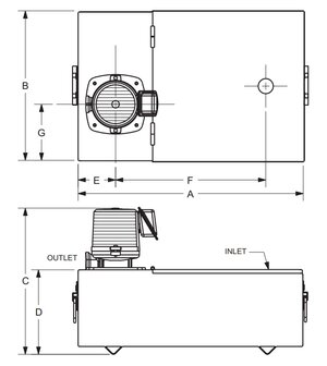 Kit pompe de refroidissement capacite du reservoir 16 litres