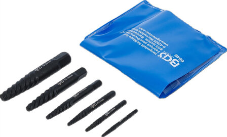 Jeu d'extracteurs de vis 6 pieces