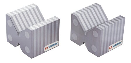 Bloc magnetique de transmission en V 2 pieces