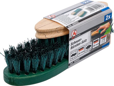 Jeu de brosses a recurer 2 pcs