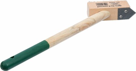 Brosse metallique a joints pour mauvaises herbes manche court avec grattoir 300 mm