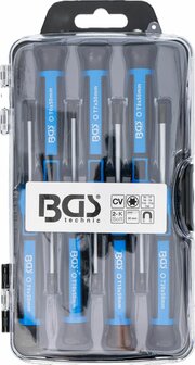 Jeu de tournevis de precision profil T (pour Torx) 7 pieces