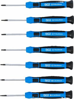 Jeu de tournevis de precision 7 pieces