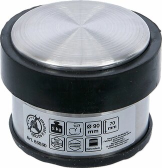 Butee de porte acier inoxydable 90 x 70 mm 2 kg