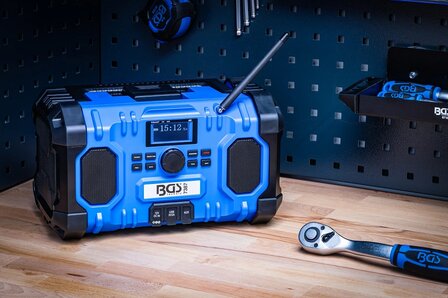 Radio DAB sur batterie Hybride 18 V et 230 V sans batterie