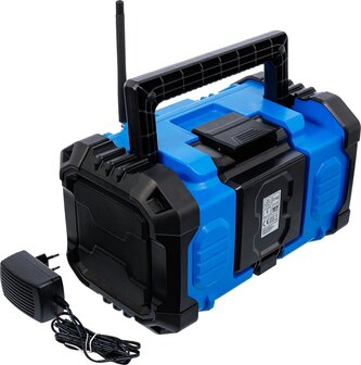 Radio DAB sur batterie Hybride 18 V et 230 V sans batterie