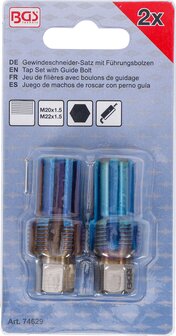 Jeu de filieres avec boulons de guidage pour capteurs 2 pcs