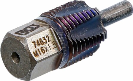 Filiere avec boulon de guidage pour capteurs de temperature M16 x 1,5