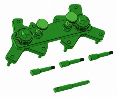 Kit d&rsquo;outils de calage VOLVO 1,5T2, T3, T4 et T5 + Twin Engine T4 et T5 B3154